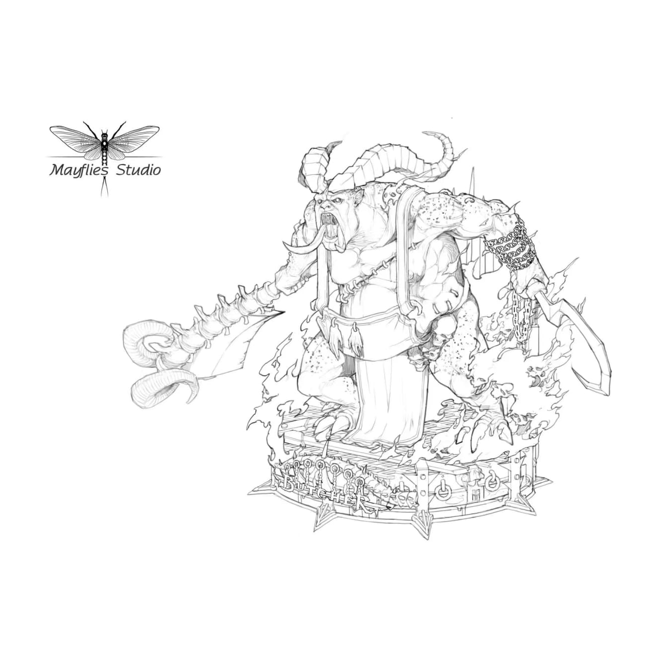Mayflies Studio - The Butcher