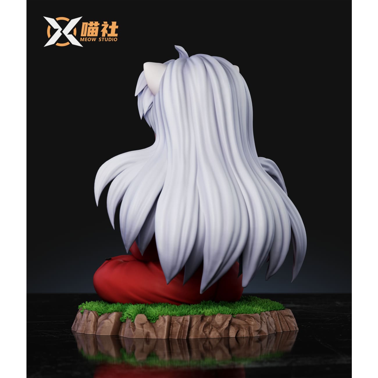 MEOW Studio - Sitting Inuyasha Chibi Version