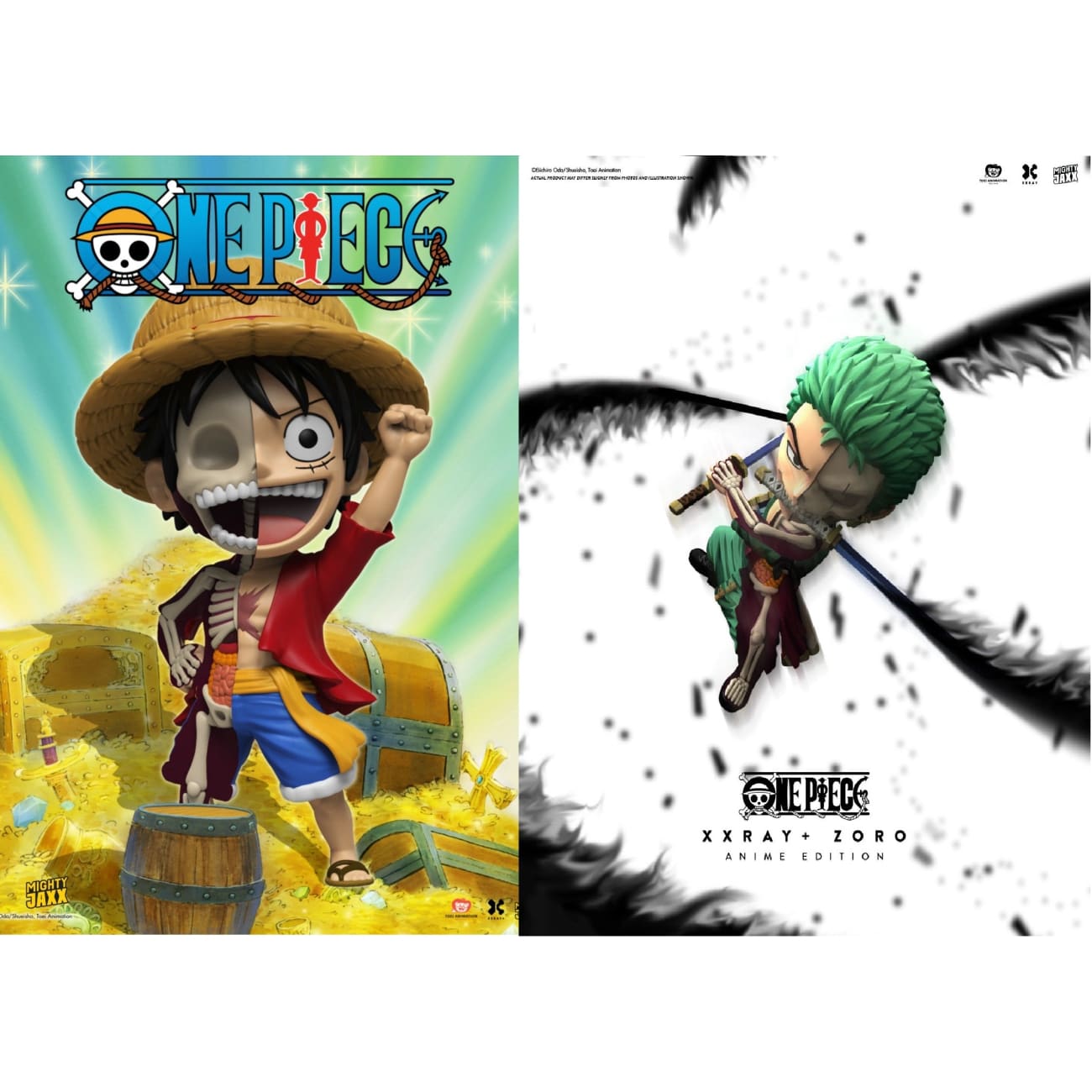 Mighty Jaxx Studio - Luffy & Zoro