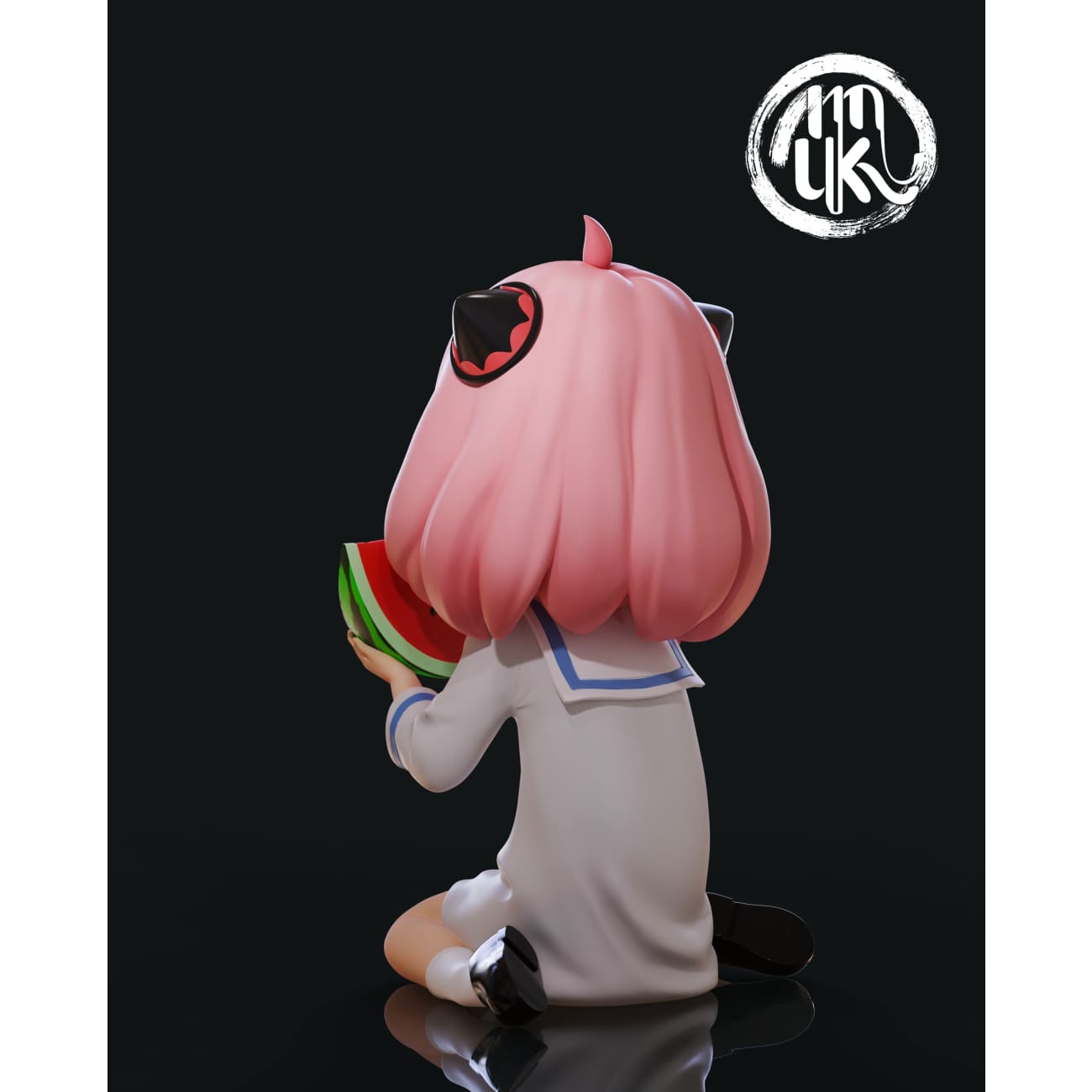 MoKu Studio - Anya Eating Watermelon
