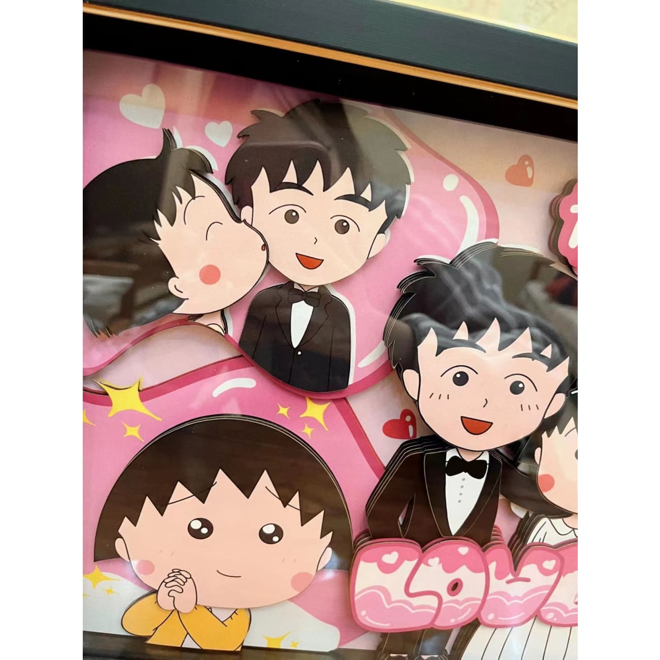 Momo Studio - Momoko Sakura and Kenichi Ono Wedding Ver Poster Frame