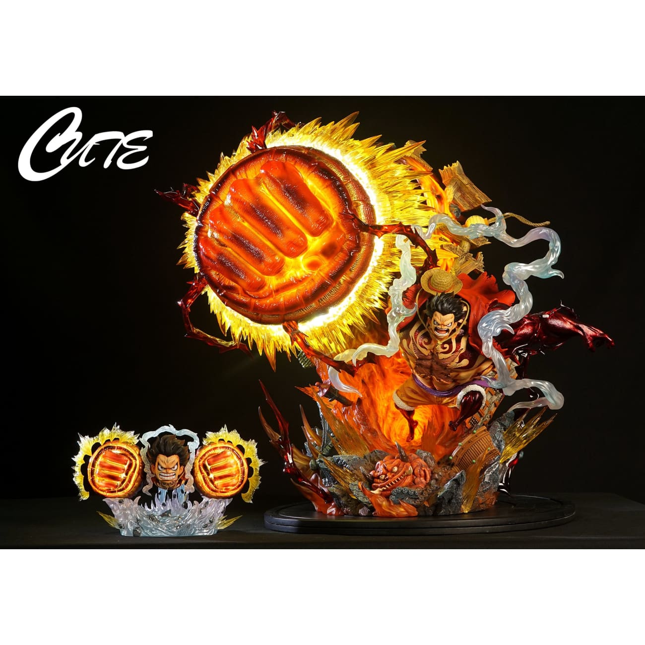More Fun Studio x Monkey D Studio / ManQi Studio - Boundman Monkey D. Luffy Chibi Ver.