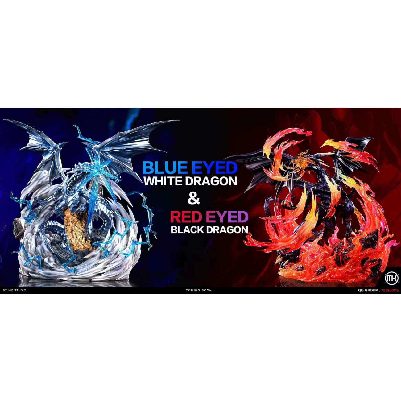 MX Studio - Red-Eyes White Dragon