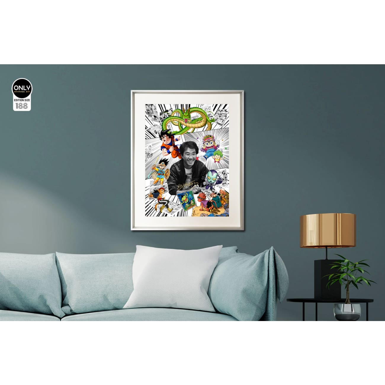Mystical Art - Akira Toriyama Special Commemorative Poster Frame