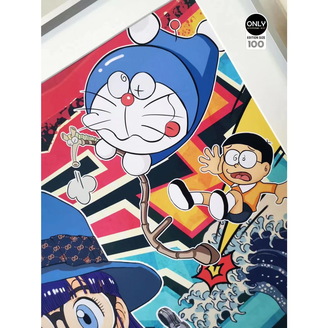 Mystical Art-Gang Boss Dr. Slump Poster Frame