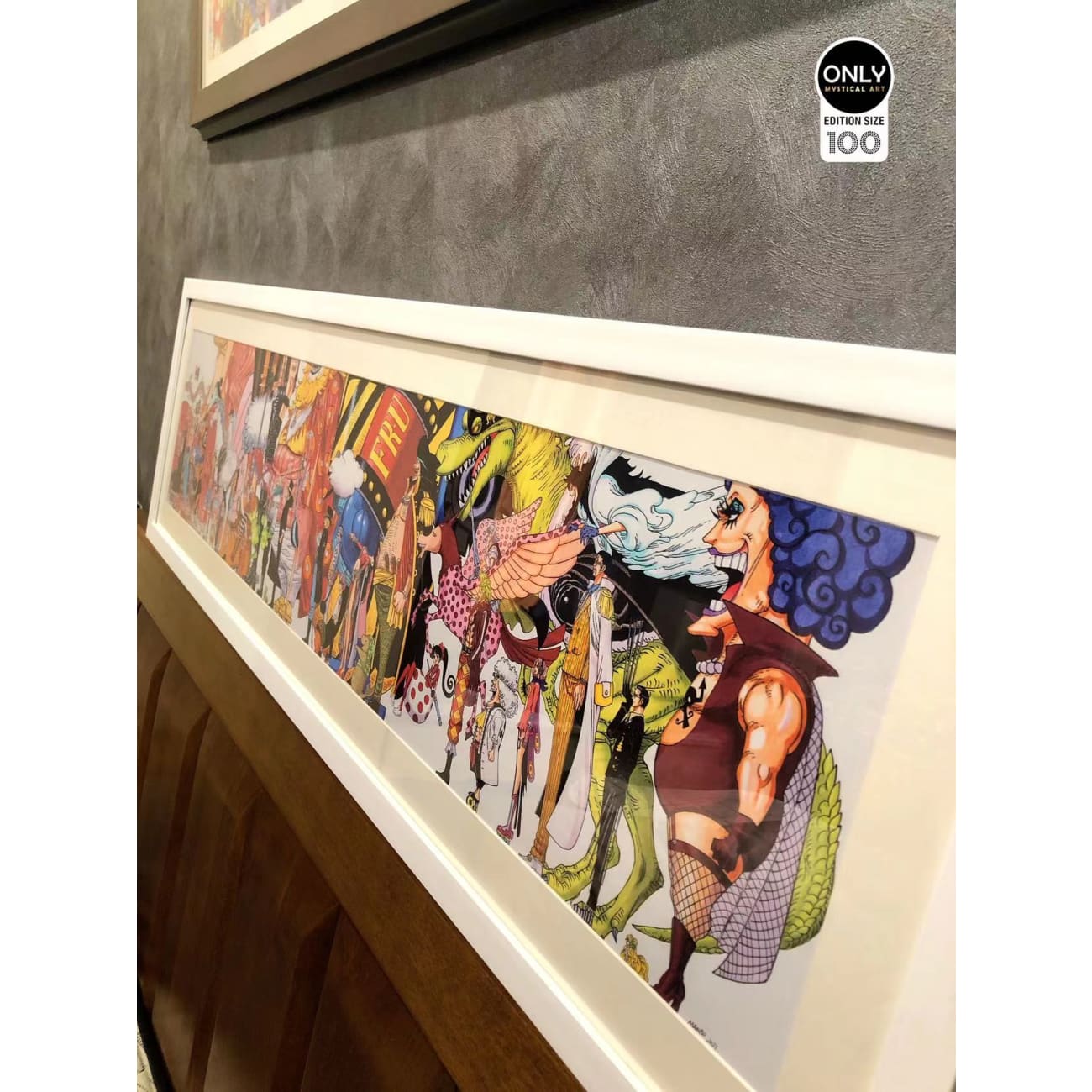 Mystical Art - One Piece Charecter side view 145cm Poster Frame