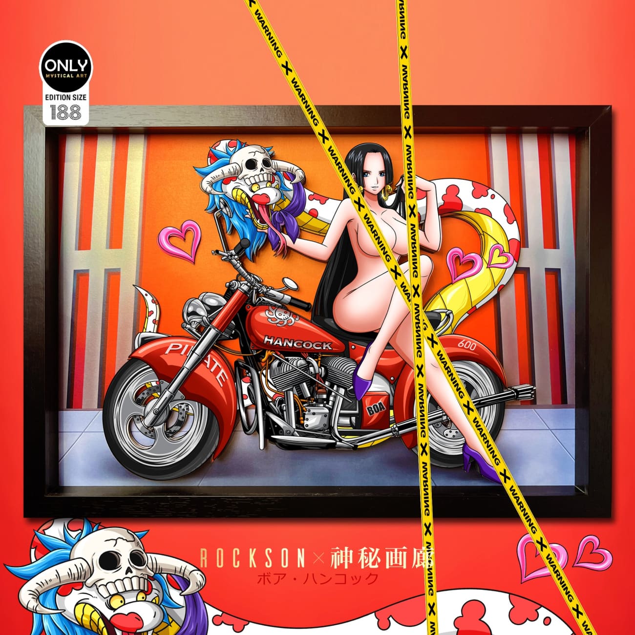 Mystical Art x Rockson - Motorcycle Style Bao Hancock