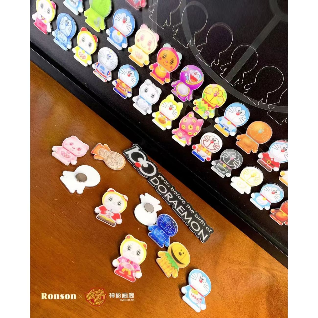 Mystical Art x Ronson - 100 Years Doraemon Acrylic Magnetic Suction Poster Frame