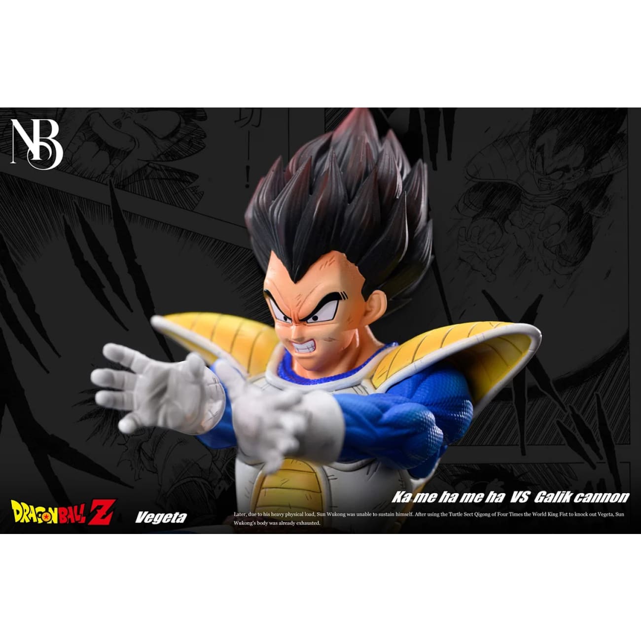 NB Studio - Kamehameha Son Goku VS Galick Gun Vegeta