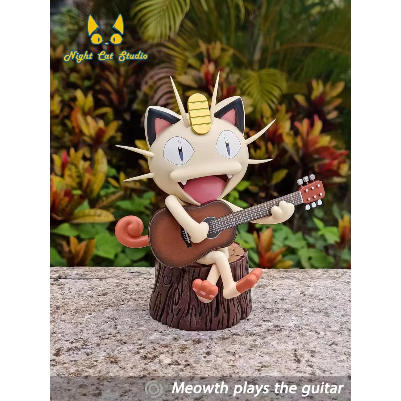 Night Cat Studio - Meowth Play Guitar