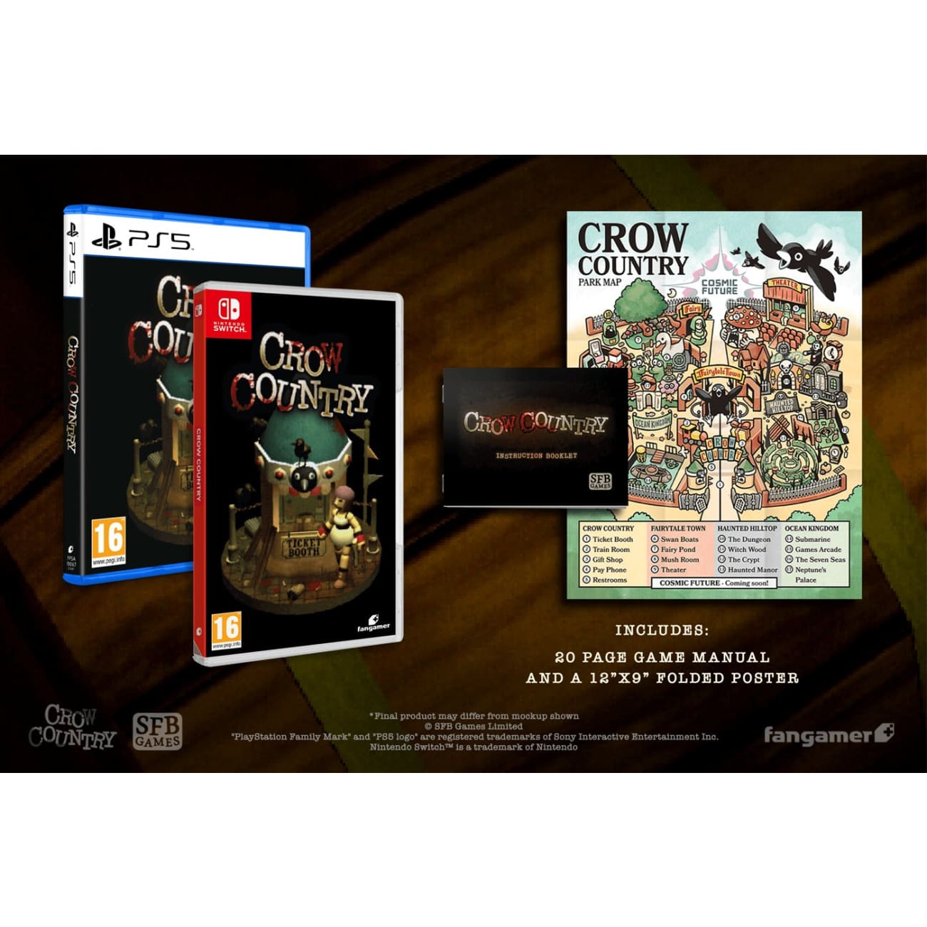Nintendo Switch Game Title - Crow Country