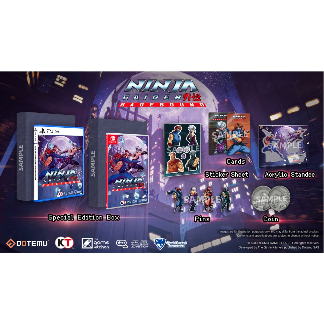 Nintendo Switch Game Title - Ninja Gaiden Ragebound - Special Edition