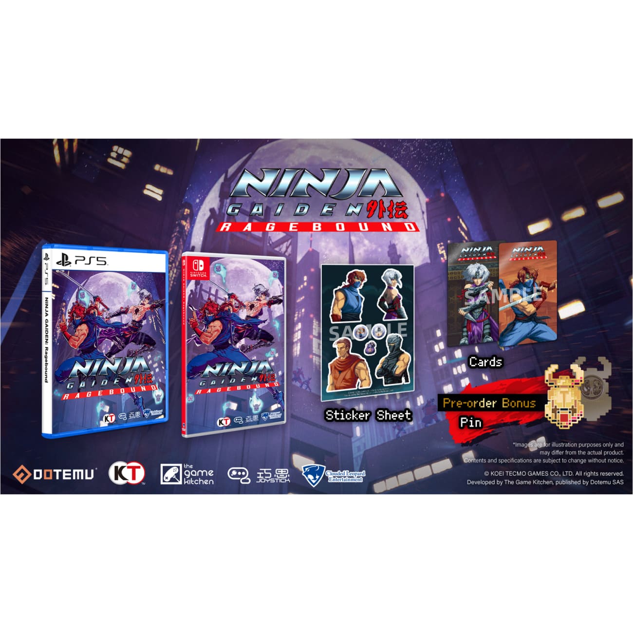 Nintendo Switch Game Title - Ninja Gaiden Ragebound