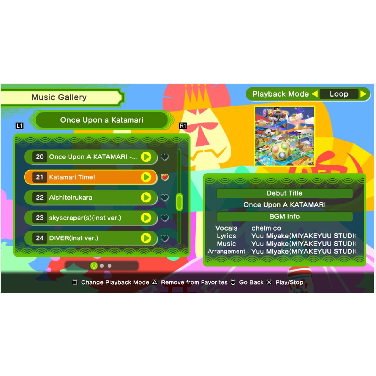 Nintendo Switch Game Title - Once Upon A KATAMARI
