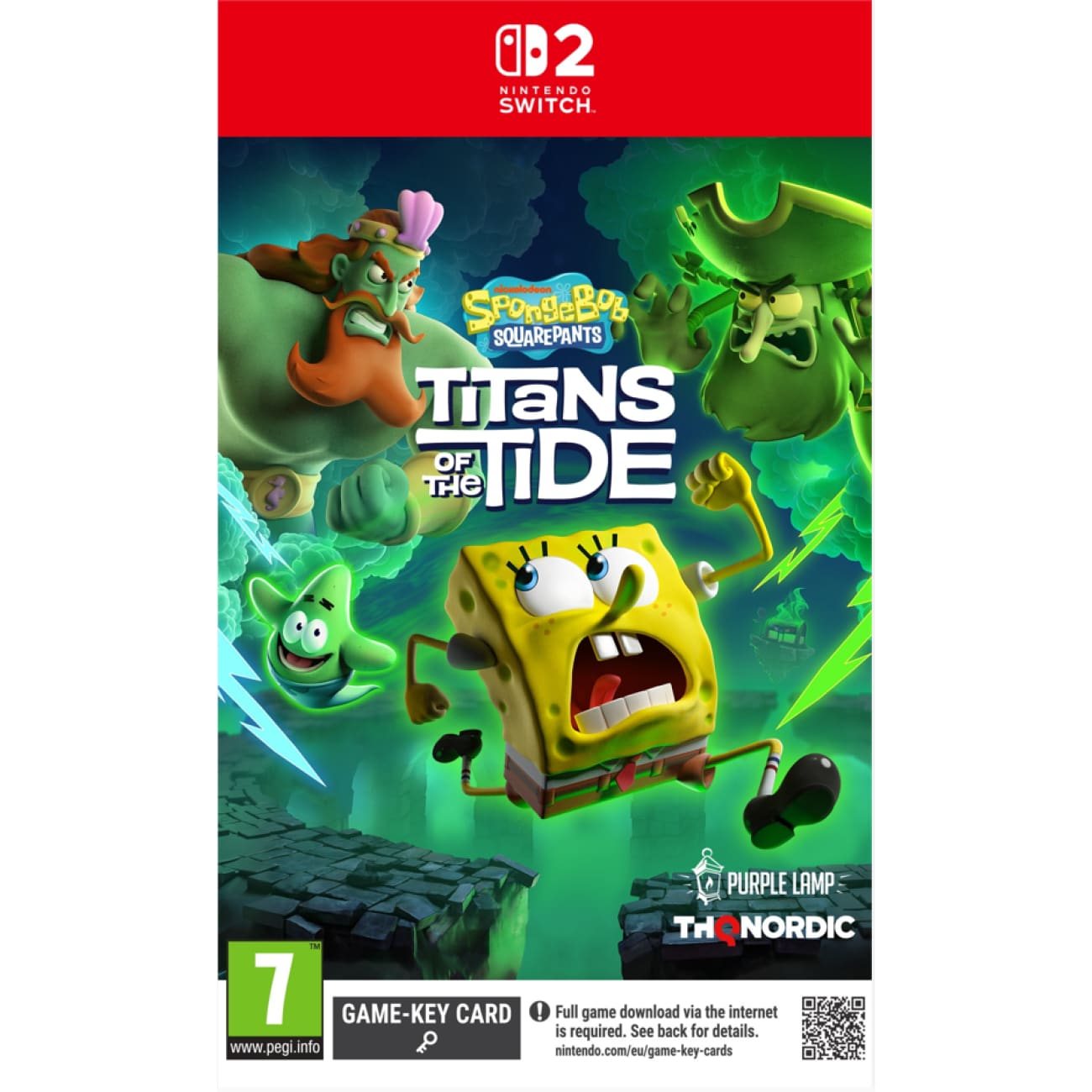 Nintendo Switch Game Title - SpongeBob SquarePants : Titans of the Tide - Standard Edition