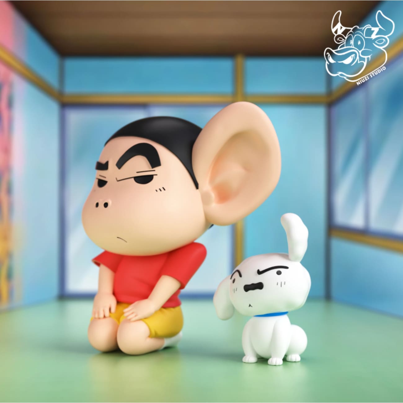 NIUZI Studio - Eavesdropping Shinnosuke & Shiro