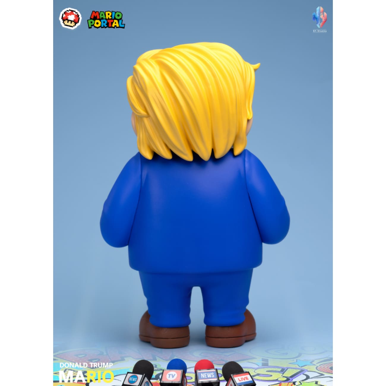 NY Studio - Mario Cosplay Donald Trump