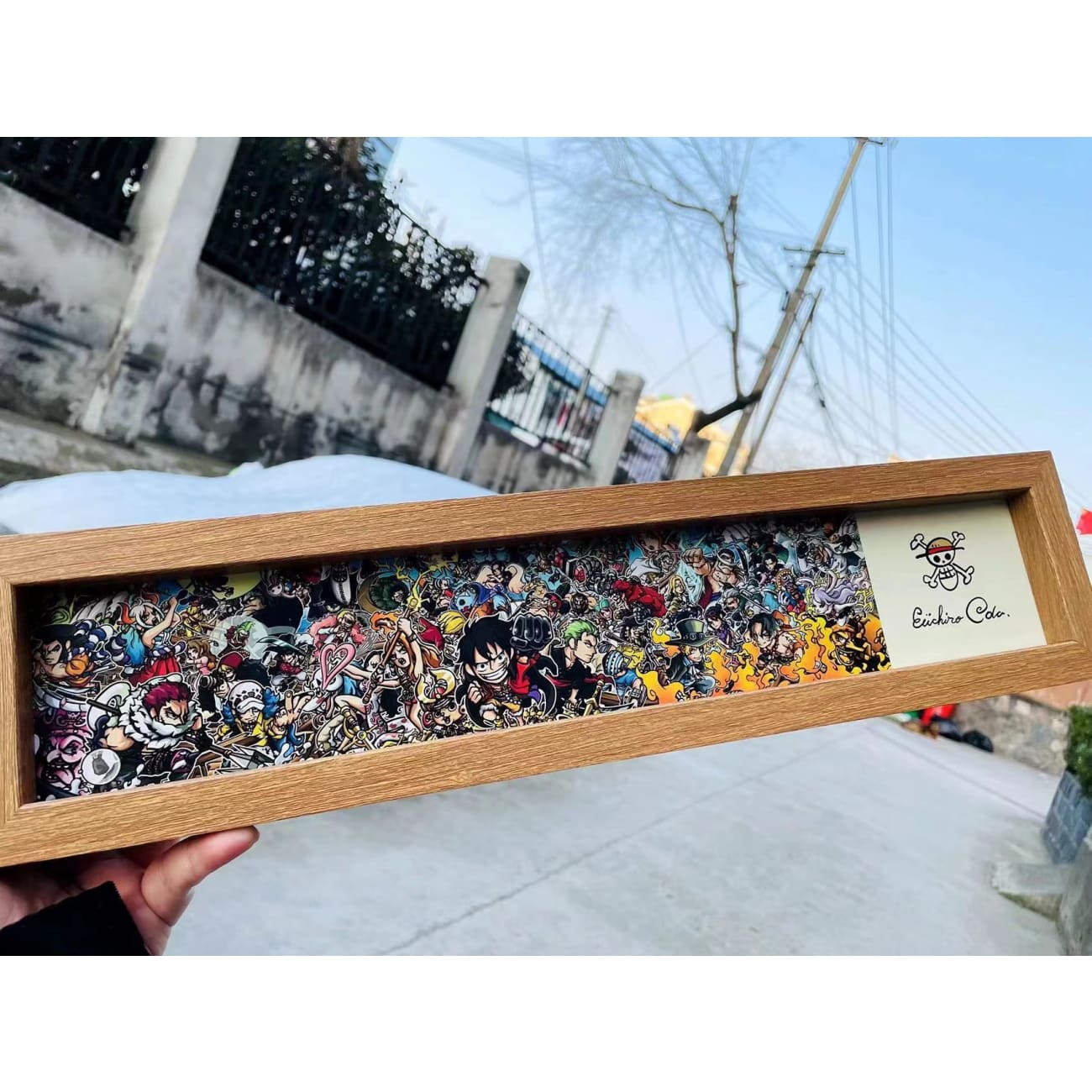 One Piece Cute Version Poster Frame 12h