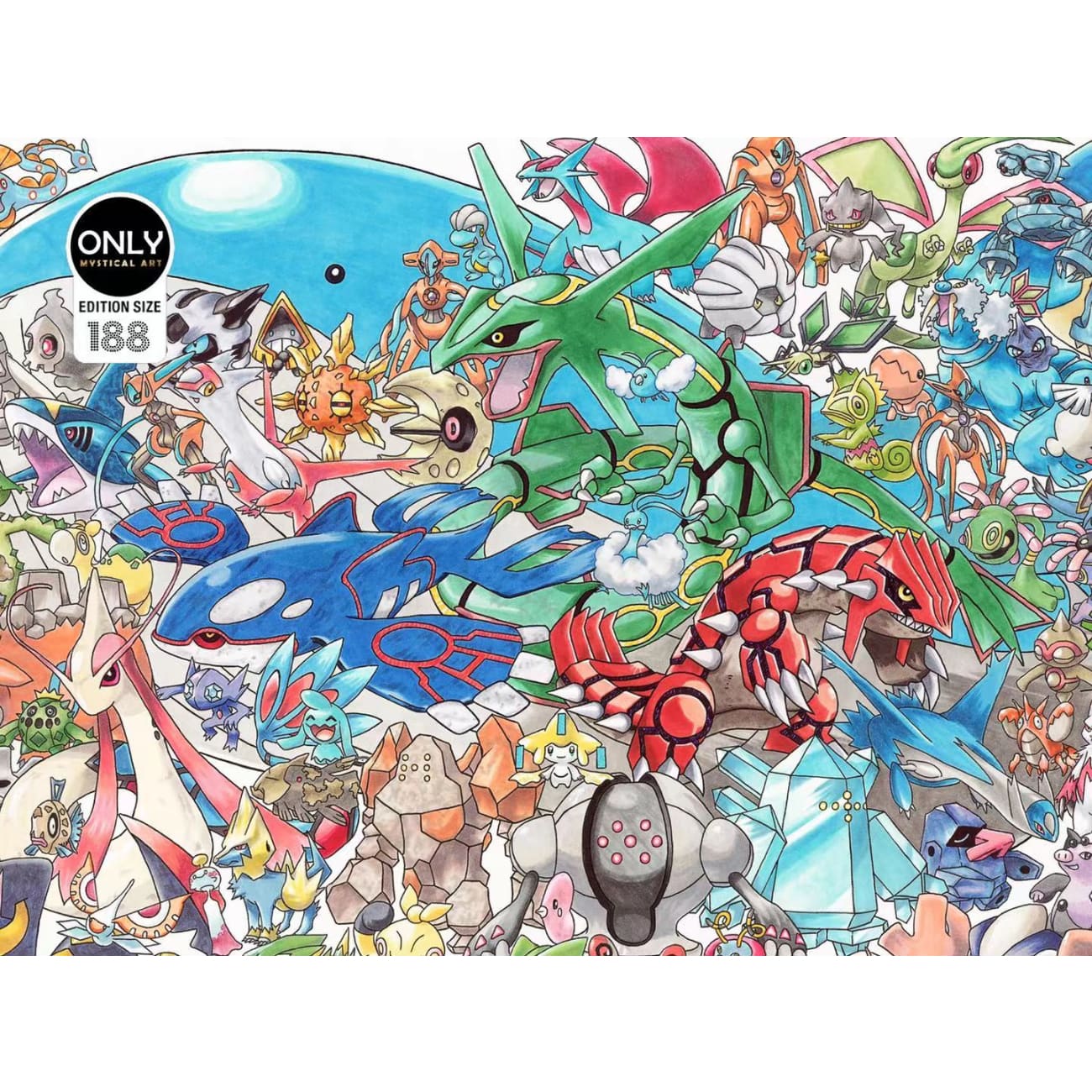 Only Mystical Art - Pokemon Poster Frame