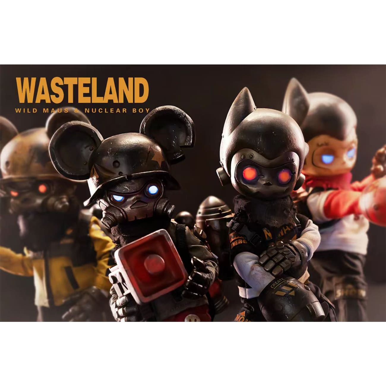 OTAKING Studio - Super Kid Red Flame / Super Kid Ashes / Nuclear Energy / Oil Pollution
