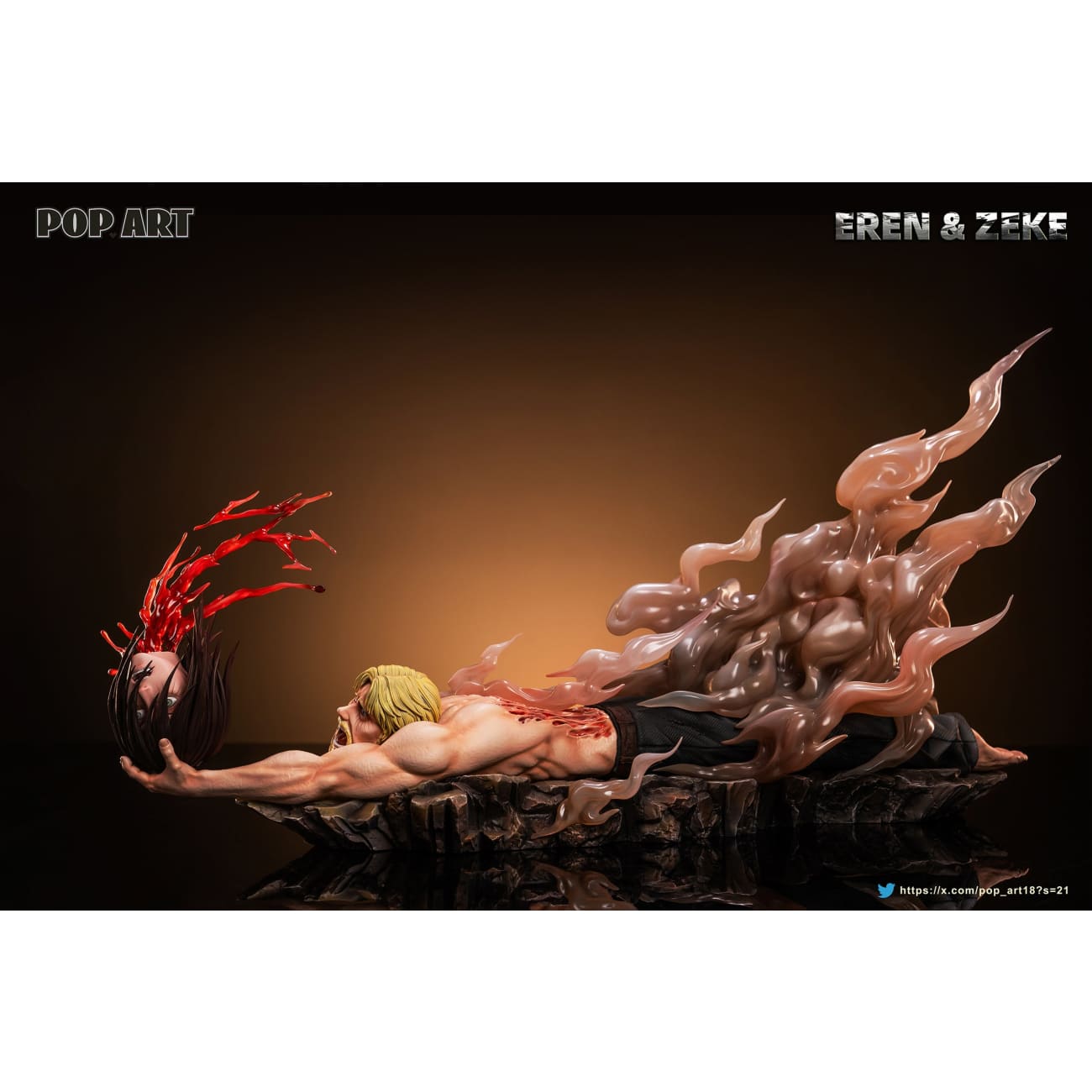 POP.ART Studio - Catch The Head Eren & Zeke