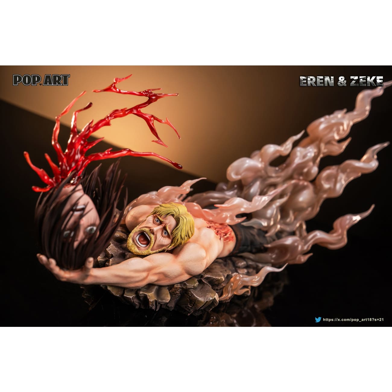 POP.ART Studio - Catch The Head Eren & Zeke