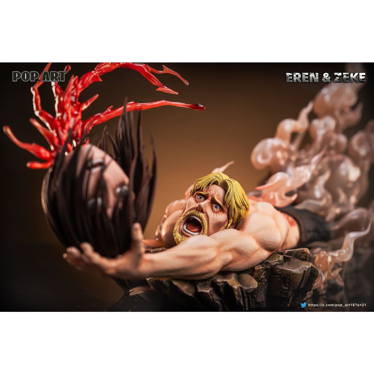 POP.ART Studio - Catch The Head Eren & Zeke