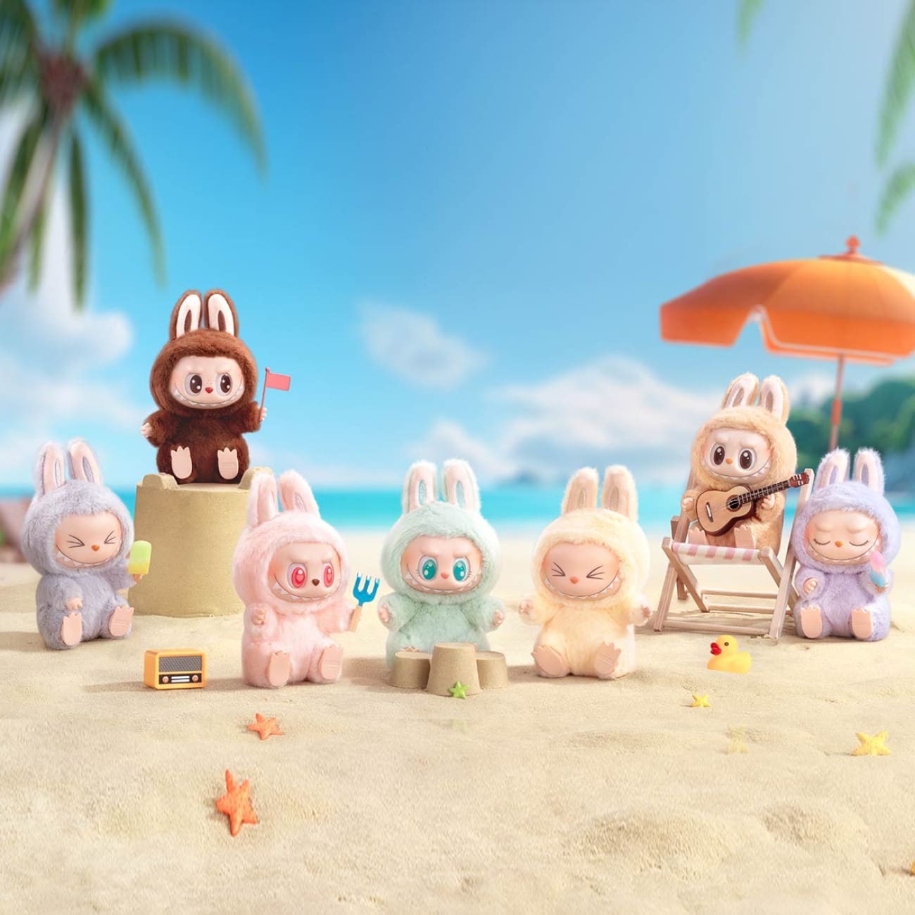 Pop Mart - the Monsters - have a Seat Vinyl Plush Blind Box