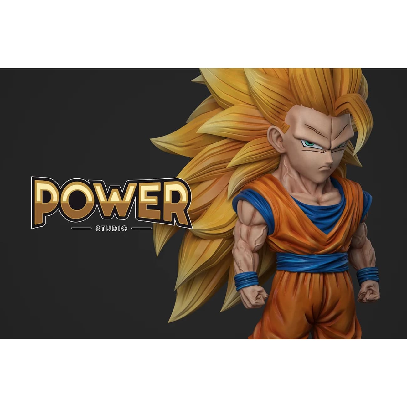 Power Studio - Super Saiyan 3 Son Goku
