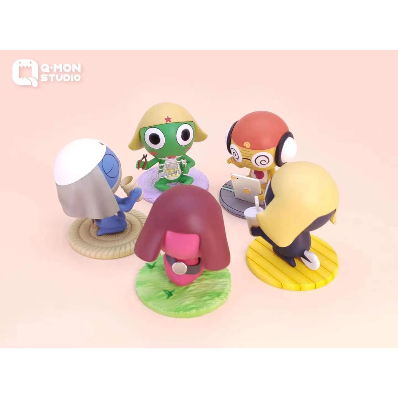 Q MON Studio - Keroro, Giroro, Tamama, Kururu & Dororo