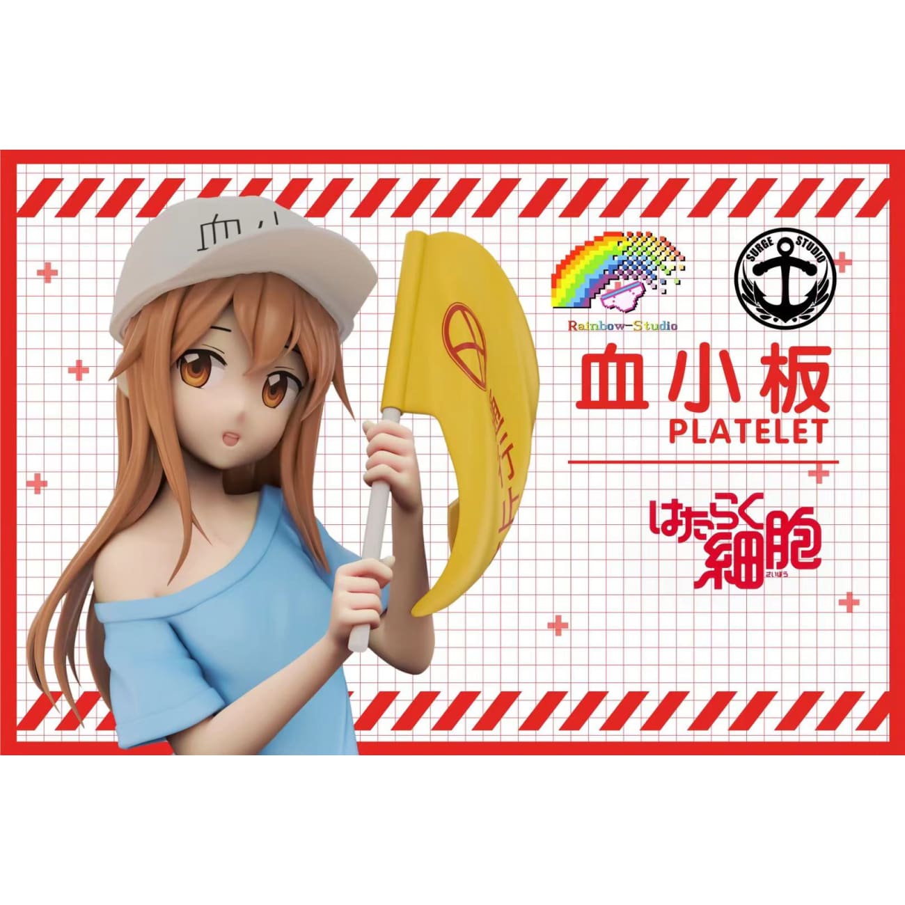Rainbow studio X Surge Studio - Platelet