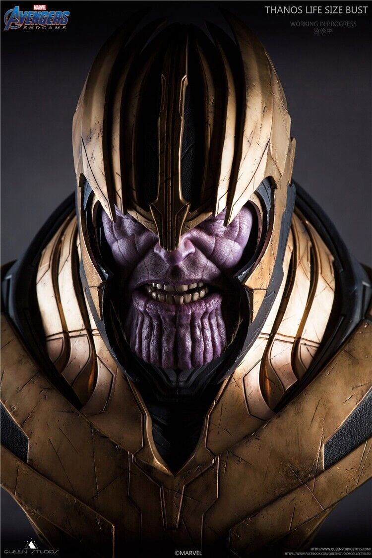 Queen Studios - The Avengers Thanos 1/1 Scale Bust