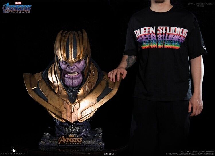 Queen Studios - The Avengers Thanos 1/1 Scale Bust