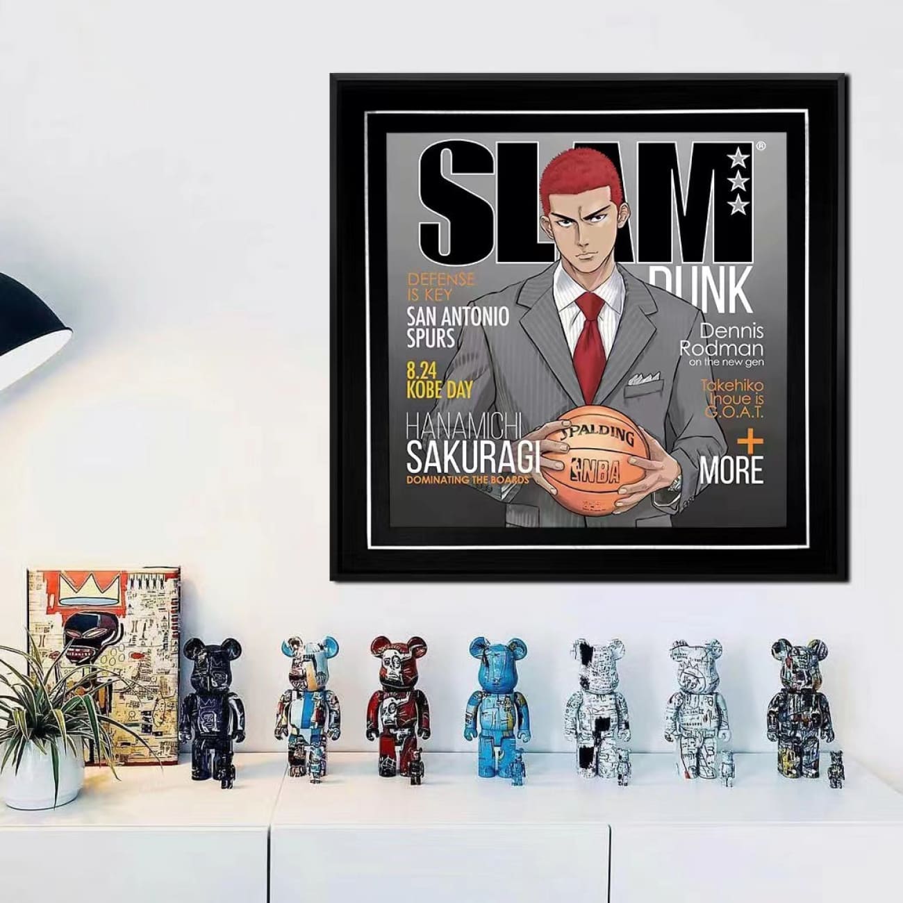 Sakuragi Hanamichi Magazine Cover Photo Frame