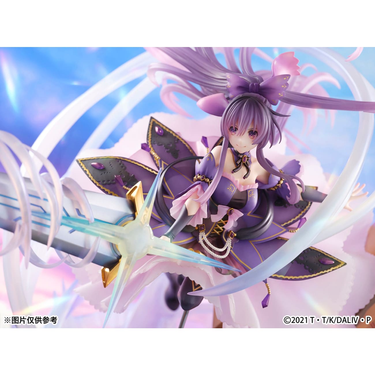 Shibuya Scramble Figure/ SSF - Tohka Yatogami Princess Amethyst Dress Ver.