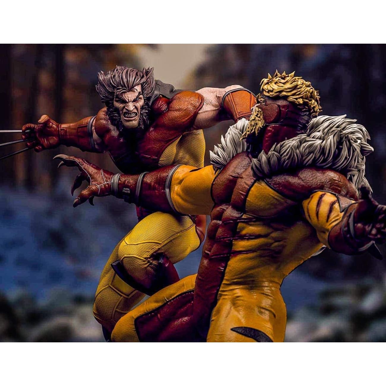 Sin Collectibles - Wolverine Vs Sabretooth Diorama [5