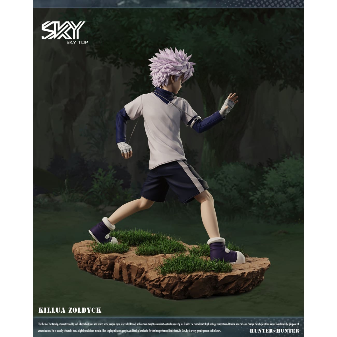 Sky Top Studio - Killua Zoldyck Playing Yo-yo