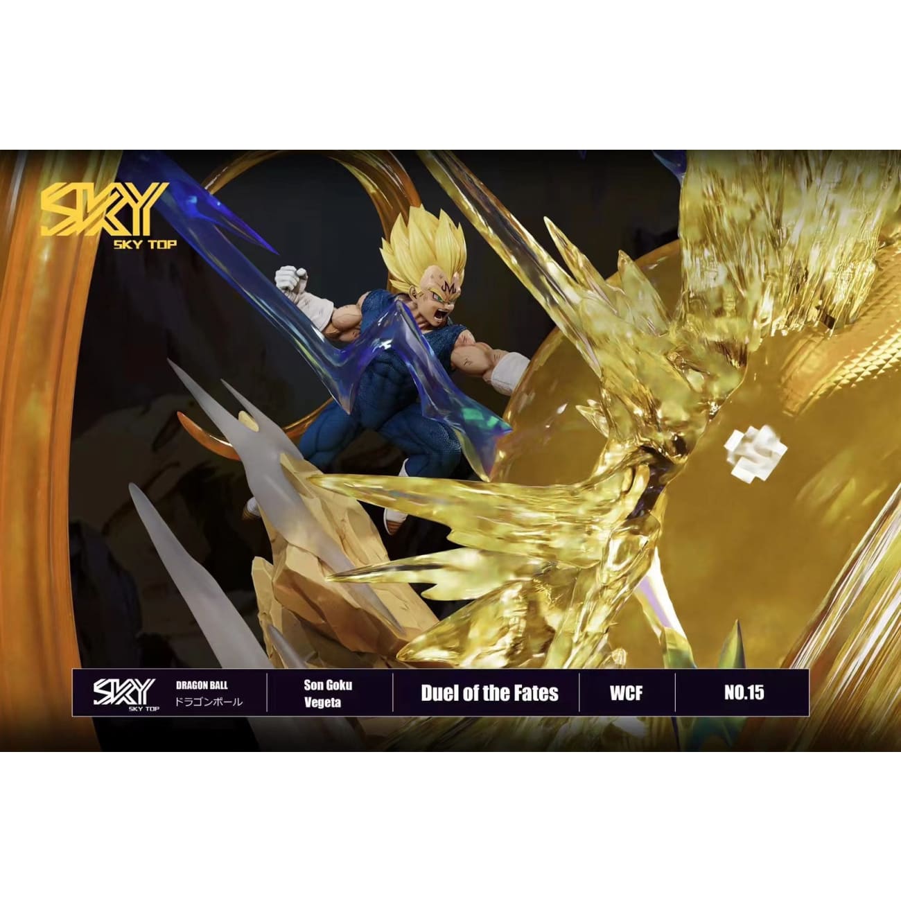 Sky Top Studio - Super Saiyan 2 Son Goku VS Majin Vegeta