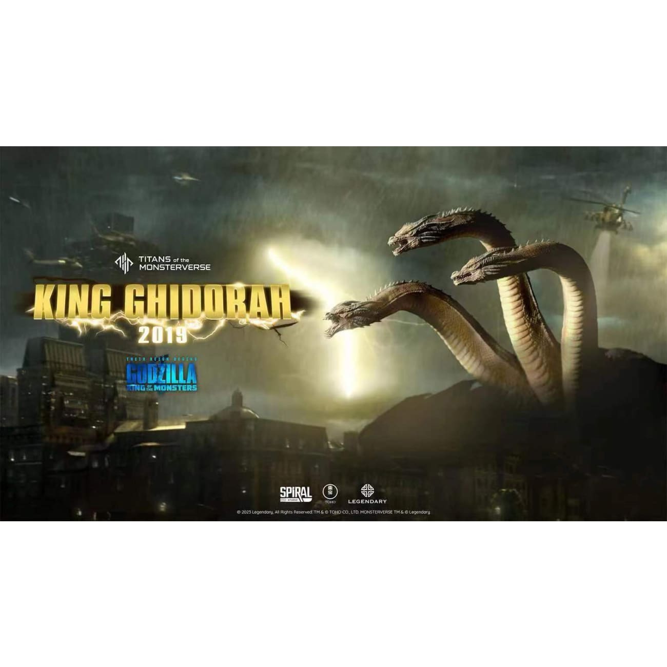 Spiral Studio - King Ghidorah 2019