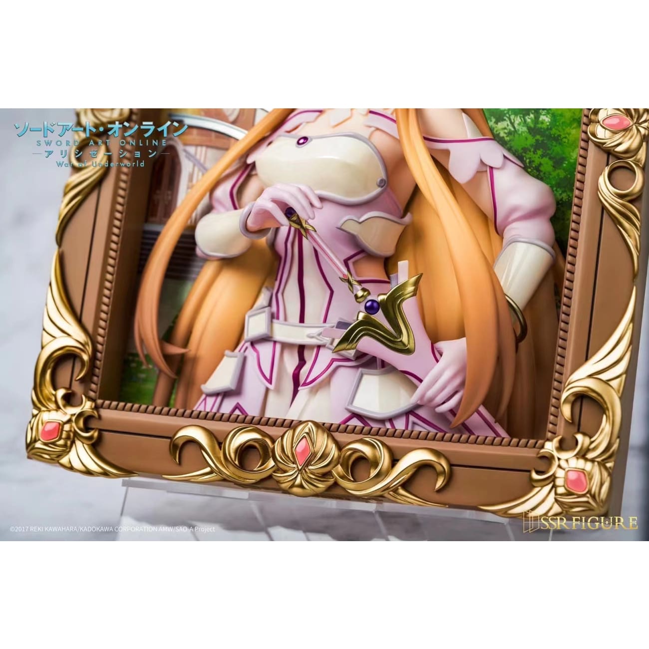 SSR Figure x Infinity Studio - Alice Zuberg / Asuna Goddess of Creation Stacia Ver. 3D Art Frame