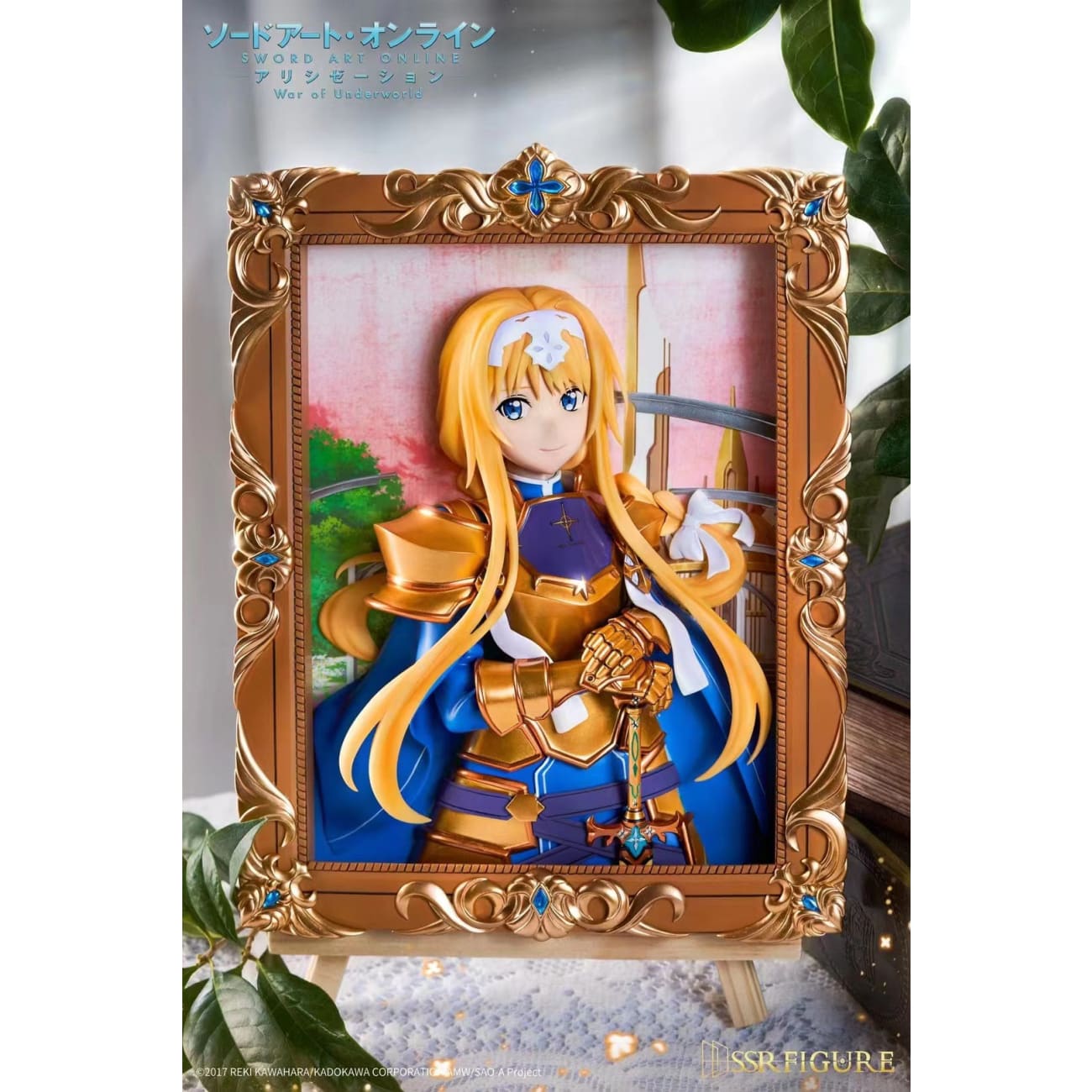 SSR Figure x Infinity Studio - Alice Zuberg / Asuna Goddess of Creation Stacia Ver. 3D Art Frame