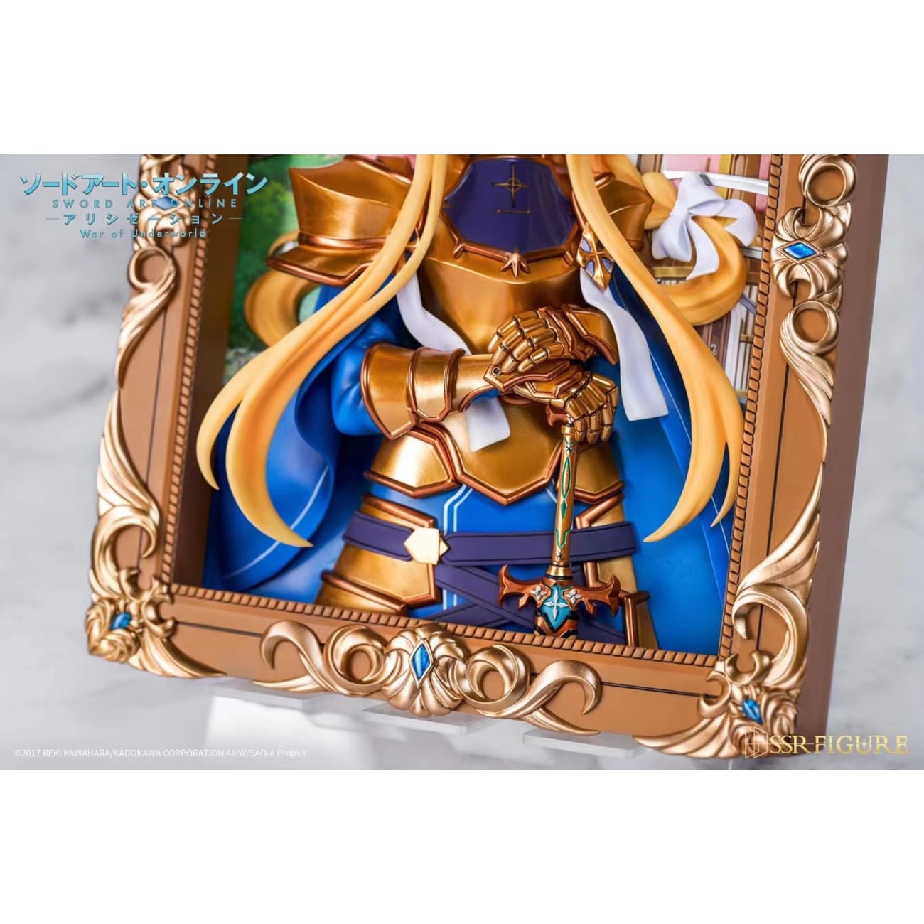 SSR Figure x Infinity Studio - Alice Zuberg / Asuna Goddess of Creation Stacia Ver. 3D Art Frame