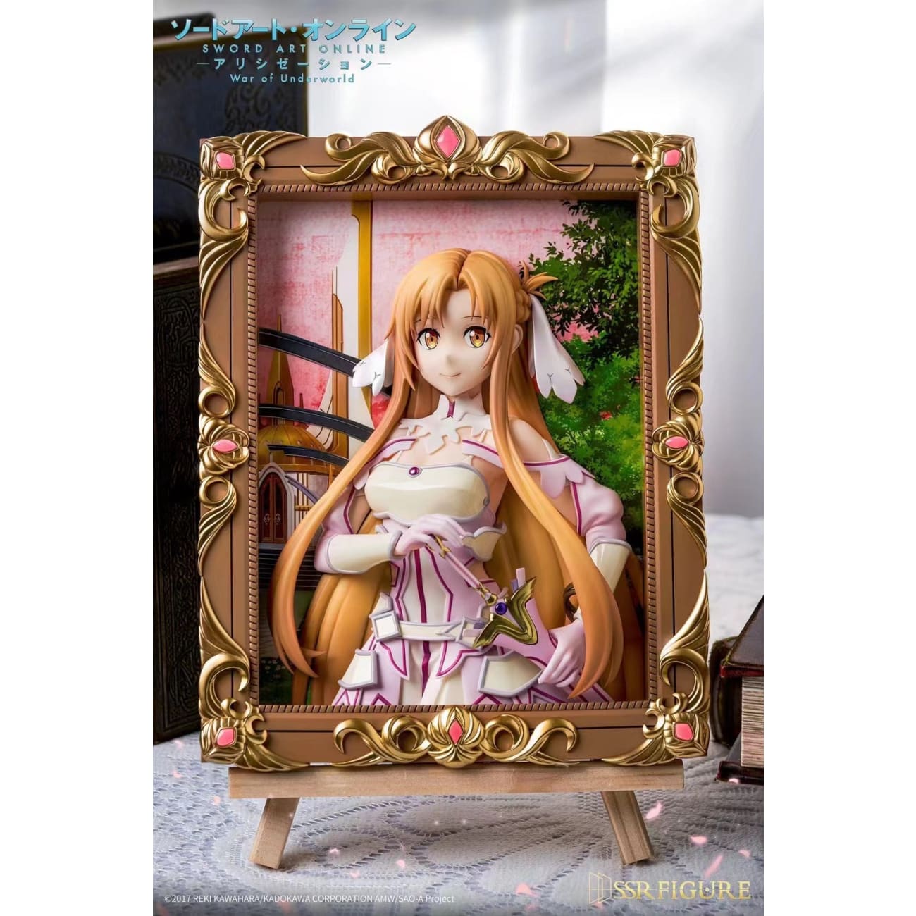 SSR Figure x Infinity Studio - Alice Zuberg / Asuna Goddess of Creation Stacia Ver. 3D Art Frame