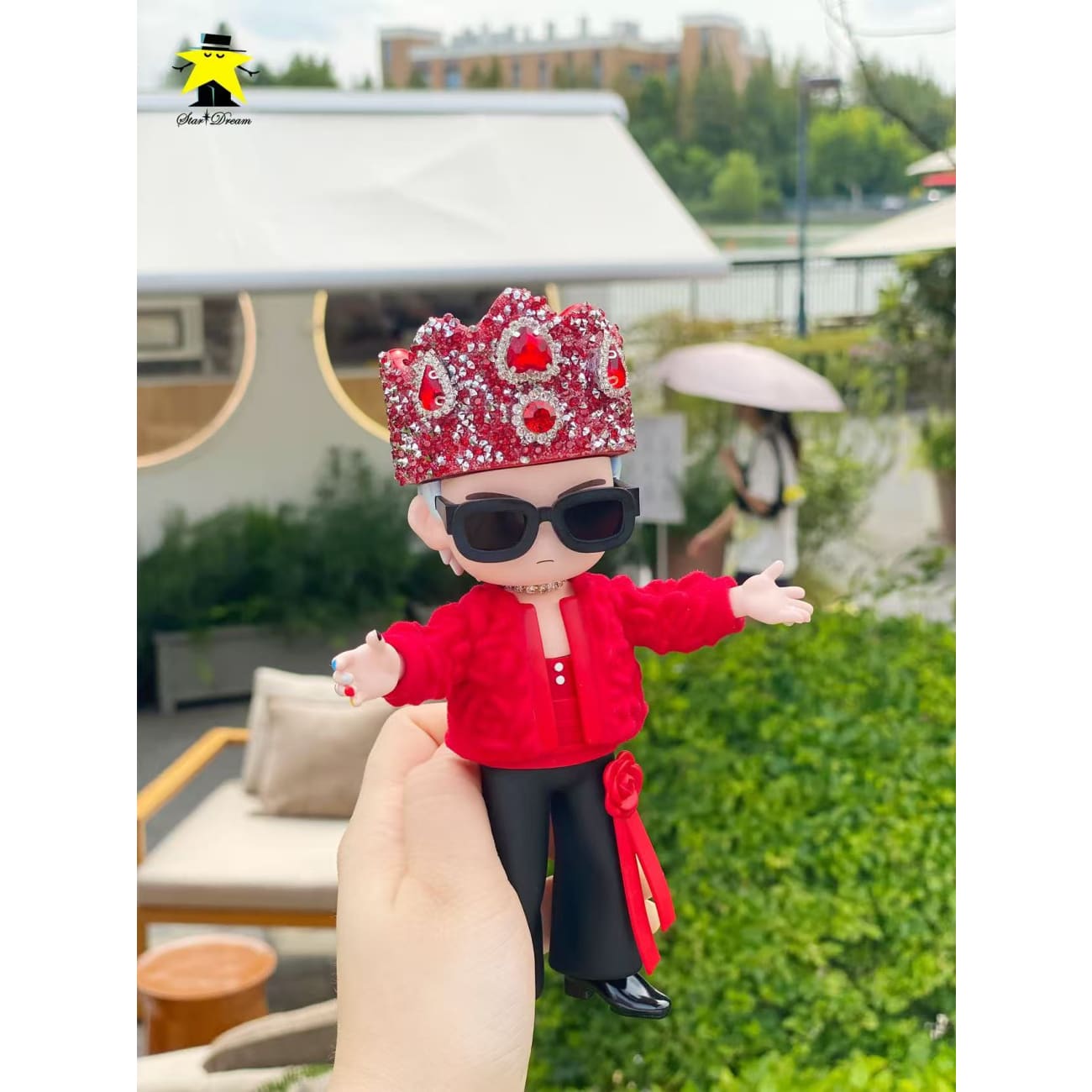 StarDream Studio - G-Dragon (GD) Red Rose Flocking
