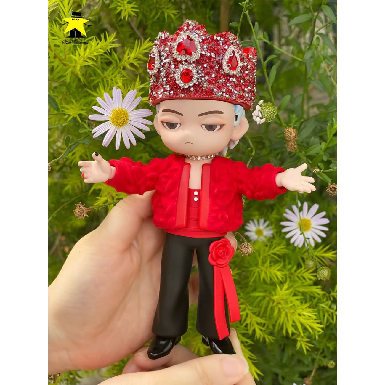 StarDream Studio - G-Dragon (GD) Red Rose Flocking