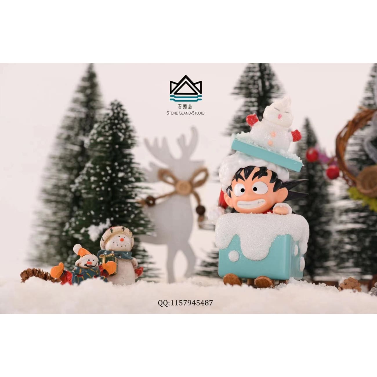 Stone Island Studio - Xmas Son goku (2 variants)