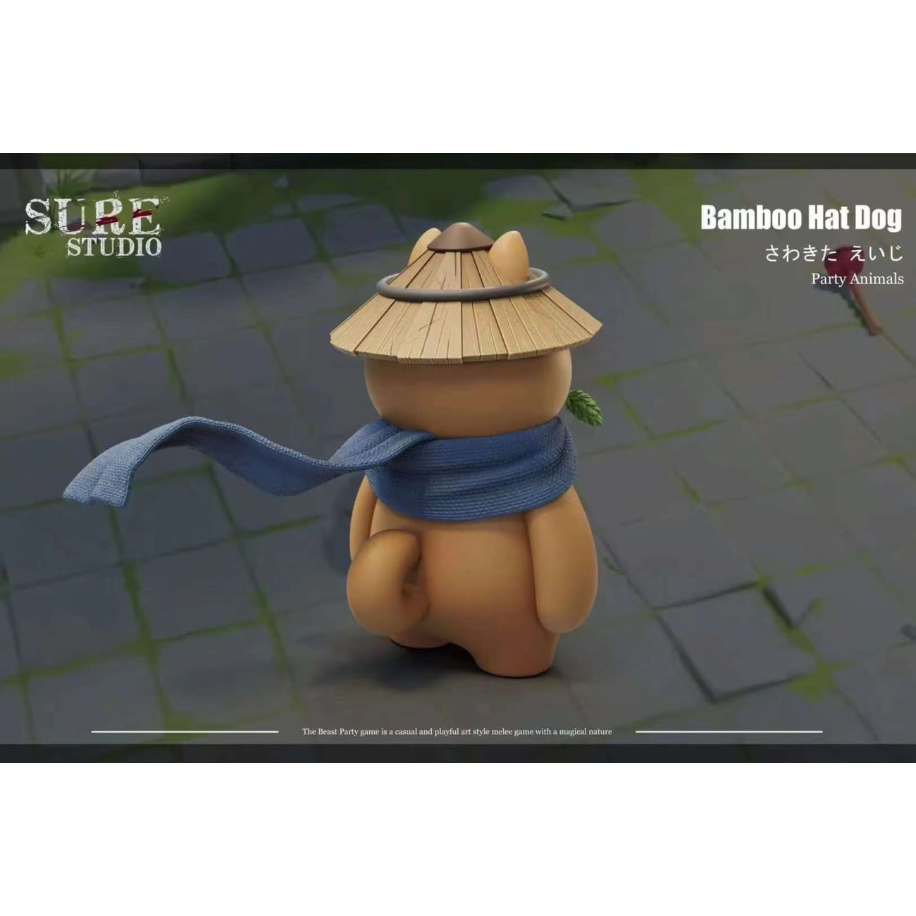 Sure Studio - Bamboo Hat Dog