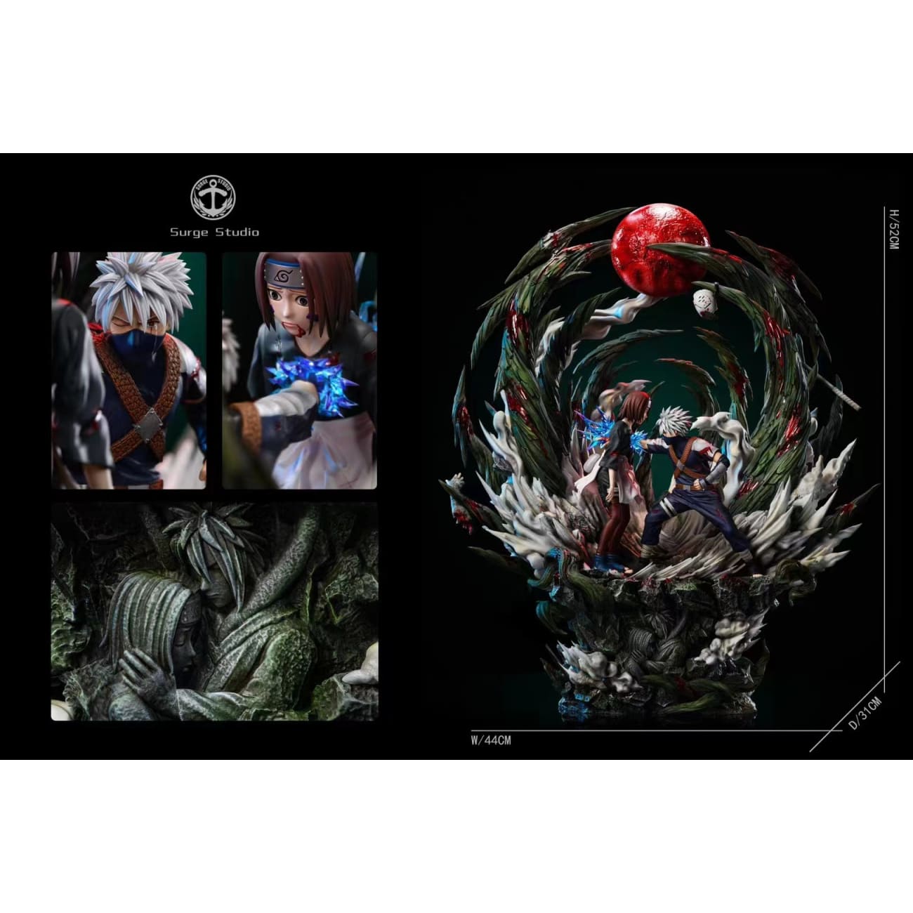 Surge Studio - Kakashi Hatake & Nohara Rin