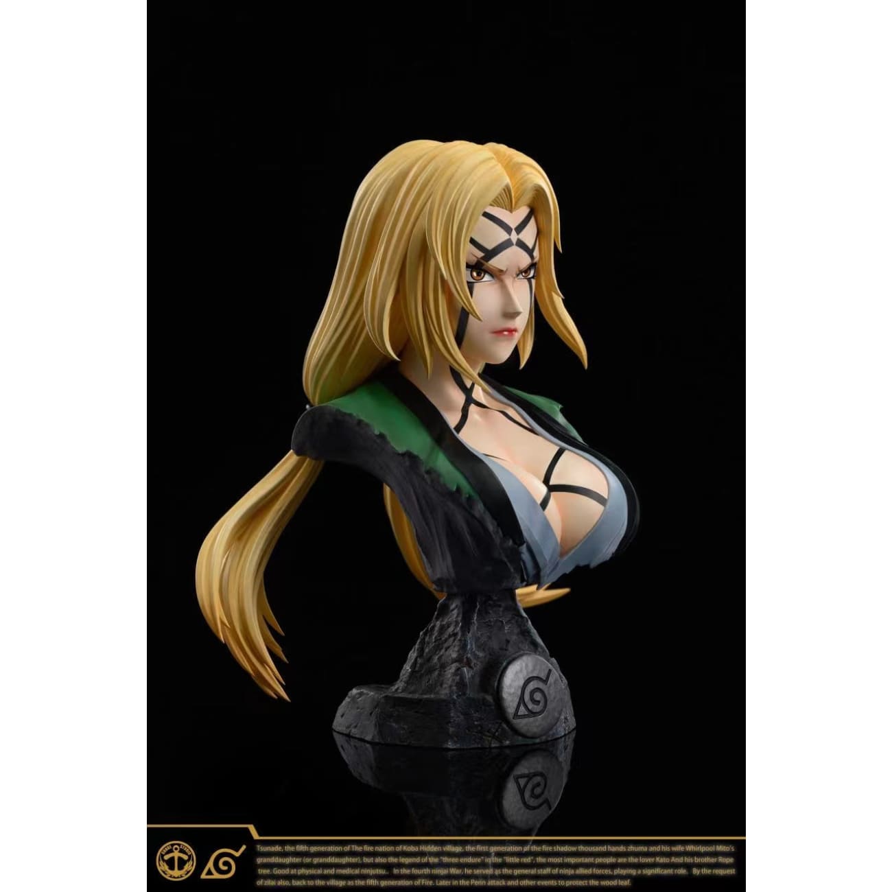 SURGE Studio - The Will of Fire Tsunade / Kakashi Hatake Bust