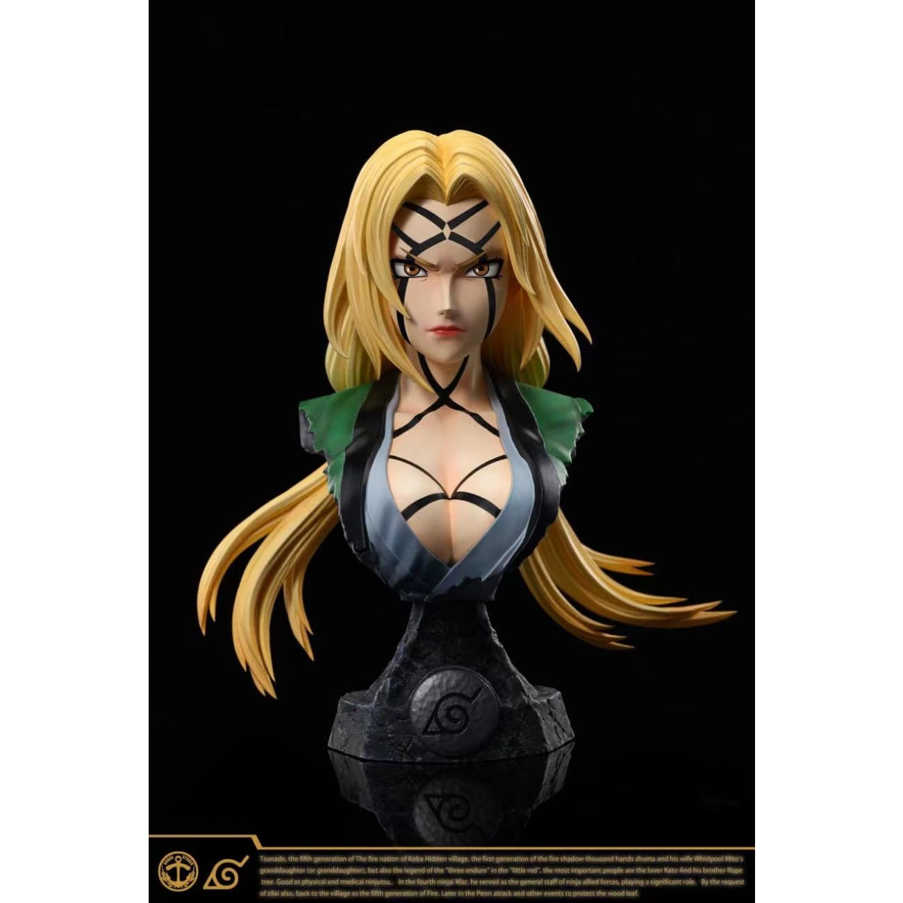 SURGE Studio - The Will of Fire Tsunade / Kakashi Hatake Bust